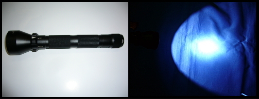 大光量LED小型ライト L CREE社　充電タイプ